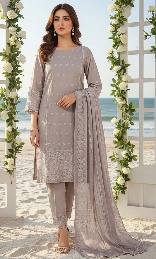 PREMIUM PEACH - 3 PC PEACH SUIT