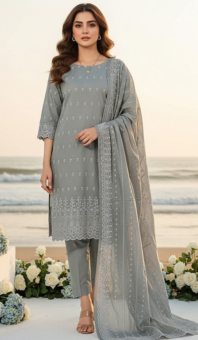 PREMIUM PEACH - 3 PC PEACH SUIT