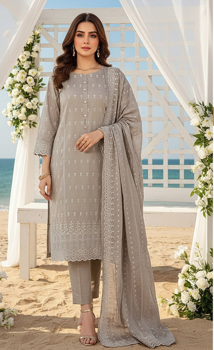 PREMIUM PEACH - 3 PC PEACH SUIT